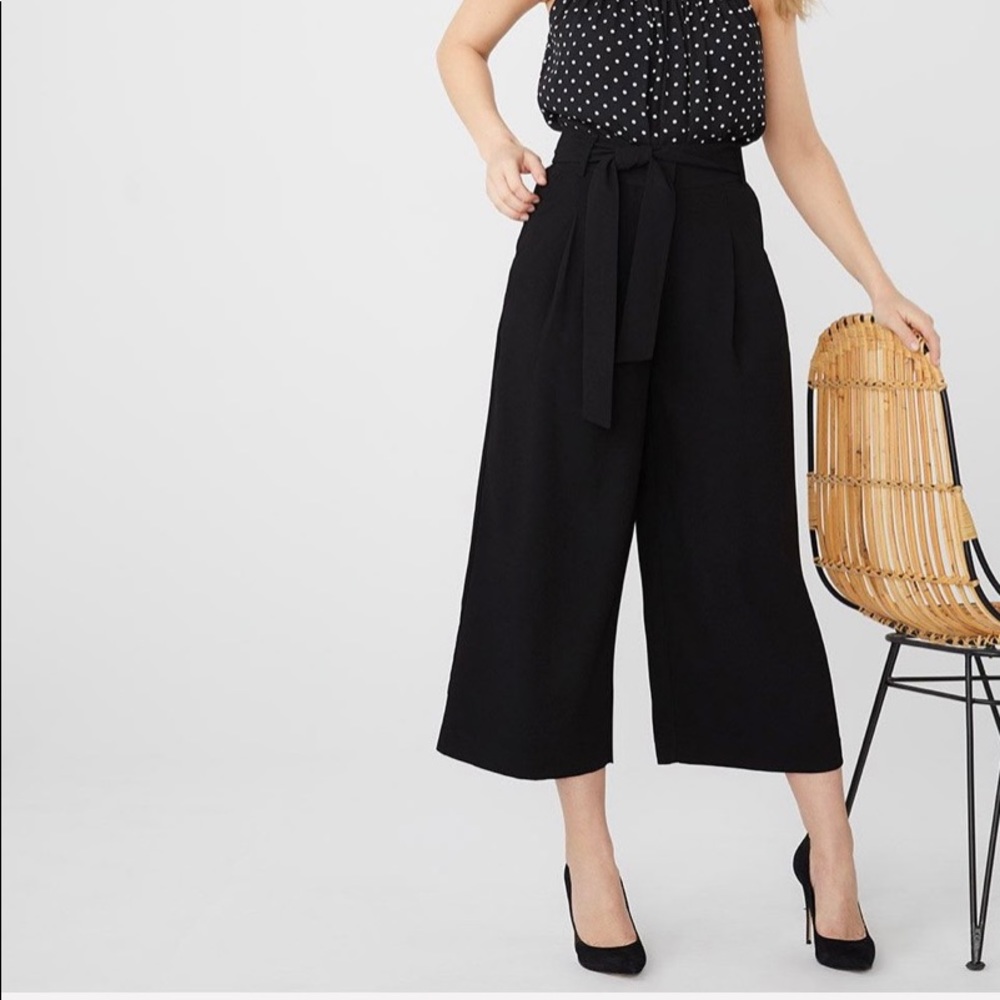 RW&Co wide leg crop pant